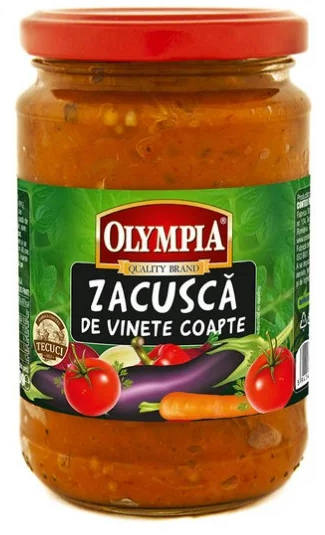 Zacusca de Vinete Coapte Olympia 314g 